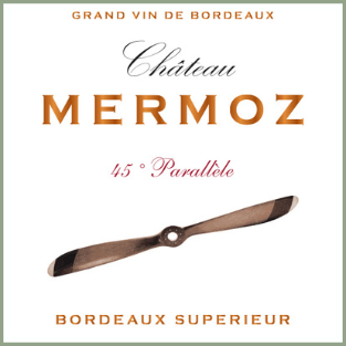 Château Mermoz - 45° Parallèle Bordeaux Supérieur Château Mermoz - 45° Parallèle