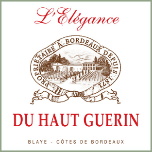 L'Elégance du Haut Guerin L'Elegance du Haut Guerin élégance Blaye Côtes de bordeaux